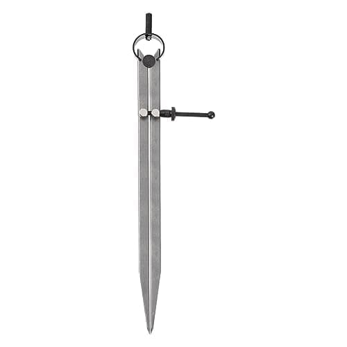 Image of sourcing map Spring Joint Caliper 12 inch / 300mm Adjustable Spring Divider Caliper with Solid Nut for Metalworking Geometry Drawing Woodworking, Flat Leg