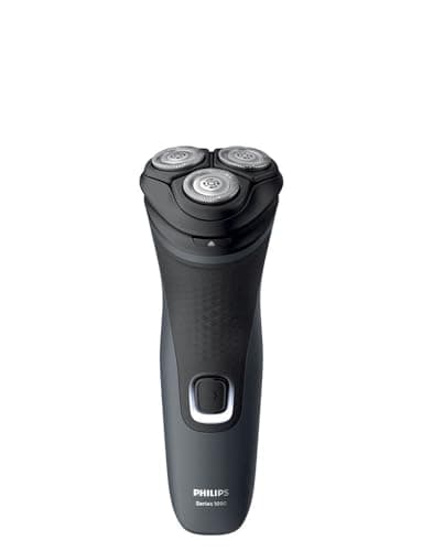 Image of Philips Series 1000 Dry Men's Electric Shaver with PowerCut Blades, Blue Malibu
