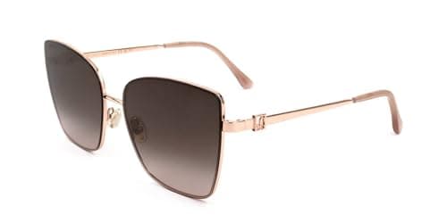 Image of Jimmy Choo VELLA/S Copper gold nude 59/16/145 WOMAN Sunglasses