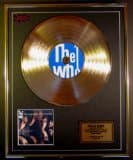 Image of THE WHO/LIMITED EDITION/CD GOLD DISC/RECORD/COA/ALBUM/THE ULTIMATE COLLECTION