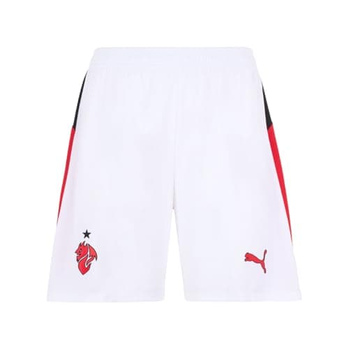 Image of A.C. Milan Away Football Shorts 2025/2026 Season Official Product Adult Size L White
