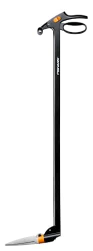 Image of Fiskars Servo-System Grass Shears, Long GS46, With Servo-System, Length: 100 cm, Steel Blades/Plastic Handle, Black/Orange, 1000590