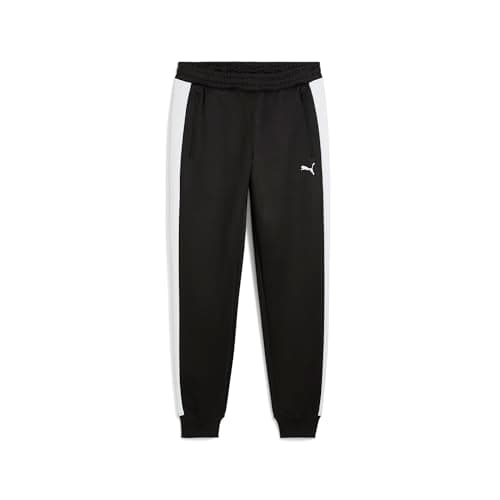 Image of Puma Mens T7 Always On Pants Dk Cl Casual - Black, Puma Black, Medium