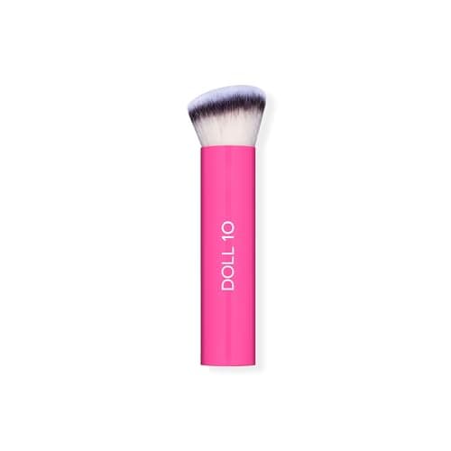 Image of Doll 10 Buff & Bounce Brush – Ultra-Soft Makeup Brush for Flawless Foundation Application – Buffs & Blends Creams, Balms, and Liquids for Smooth, Airbrushed Finish – Vegan & Cruelty-Free Beauty Tool