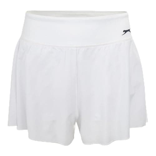Image of Slazenger Womens Performance Tennis Shorts White 8