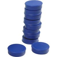 Image of Q-Connect Magnet 25mm Blue Pack of 10 KF02640