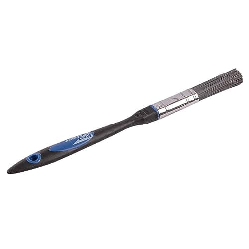 Image of pro user PRO-ZZ111 1/2-Inch No Bristle Loss Paint Brush - Black