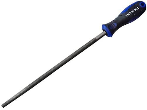 Image of Faithfull FAIFIRSC6 Engineers File Round Second Cut 150mm (6in)