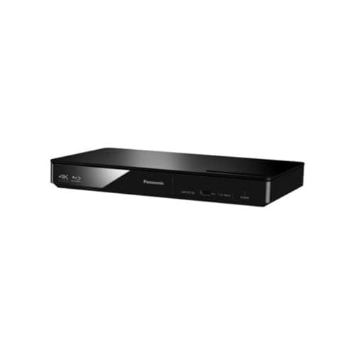 Image of Panasonic DMP-BDT180EG - Blu-Ray Player, BD, DVD, CD, AVCHD, BDMV, MKV, MP4, MPEG2, XVID, AAC, ALAC, FLAC, MP3, WAV, WMA, JPEG XR, MPO, Ethernet, 3840x2160, 5.1, 1.5 kg, Black