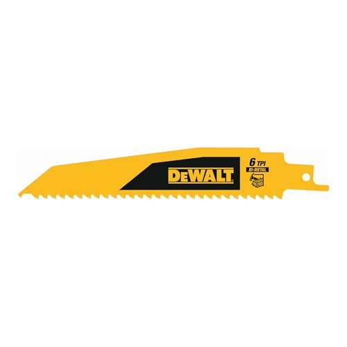 Image of Bi-Metal Wood Demolition Reciprocating Blade 152mm x 6 TPI (Pack 5)