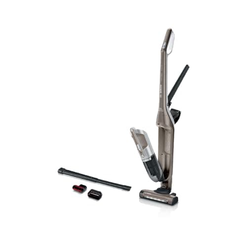 Image of Bosch - Series 4, Flexxo Gen 2 Cordless Upright Vacuum, 28 W, 0.4 liter, 82 dB, Metallic Brown, BBH3ALL23