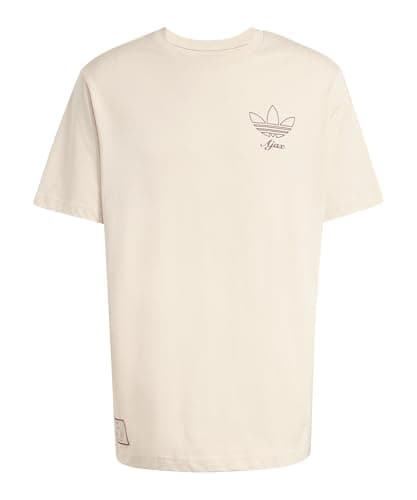 Image of adidas Performance Ajax Amsterdam Icon Graphic T-Shirt Beige Beige M Men