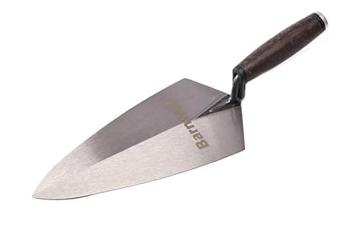 Image of Barnwell Philadelphia Pattern Brick Trowel Leather Handle (10" - 12") (11" (280mm))