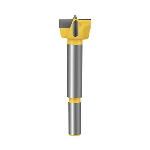 Image of Meccion Carbide Forstner Drill Bit Wood Hole Cutter, Professional Woodworking Hole Saw Boring Bit (25mm)