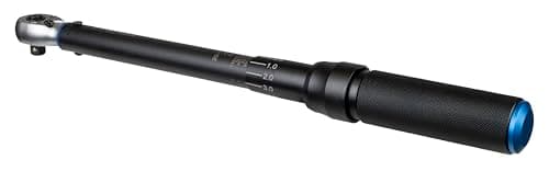 Image of Sealey Calibrated Micrometer Style Torque Wrench 3/8" Sq Drive 20-120Nm - Premier Black - STW903B