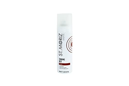 Image of St Moriz Original Instant Tanning Mist in Medium | Fast Drying Vegan Fake Tan Mist | Instant Wash Off Guide Colour for a Golden Glow | Dermatologically Tested | Vegan | Cruelty Free | 150ml