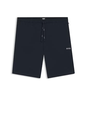 Image of BOSS Mens Mix&Match Short CW Embroidered-Logo Shorts in Stretch Cotton