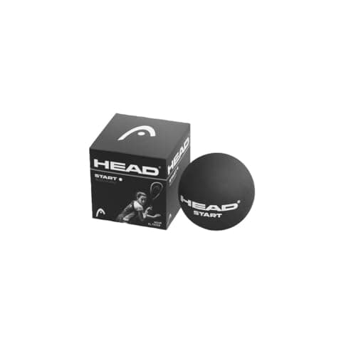 Image of HEAD Start Single White Dot squash ball 1 dozen