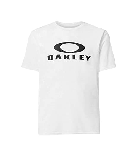 Image of Oakley O Bark Short Sleeve T-Shirt White/Black