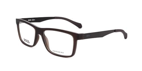 Image of HUGO BOSS BOSS 0870 Matt brown dark ruthenium 54/17/145 MAN Eyewear Frame