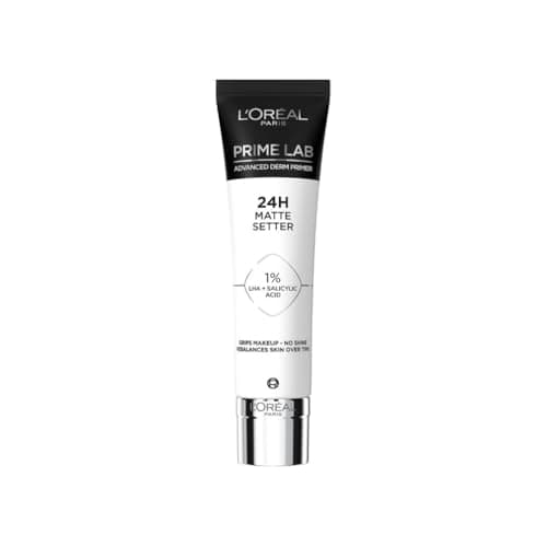 Image of L'Oréal Paris Matte Setter Primer, Advanced Derm Primer, Reduces Shine For Up To 24 Hours, Extends Makeup Wear, Grips Makeup For A Long Lasting Matte Finish, 30ml