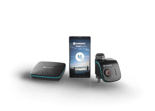 Image of Gardena 19103-20"Smart Water Control Set - Black/Blue