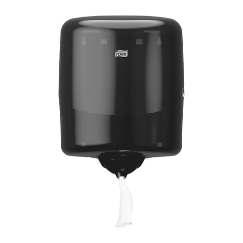 Image of Tork Reflex Centrefeed Dispenser Black M4, Single-sheet Dispensing, Performance Range, 473191