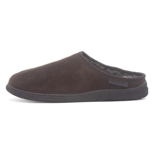 Image of Hush Puppies Mens Ashton Slipper, Brown, 9 UK