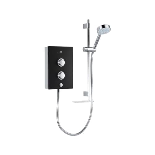 Image of Mira Showers Decor 9.5KW Black Onyx Single Outlet Electric Shower 1.1894.005