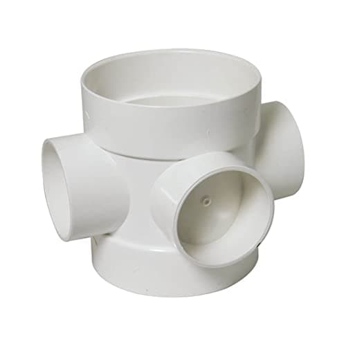 Image of FLOPLAST 110mm Soil Ring Seal Short Boss Pipe - White