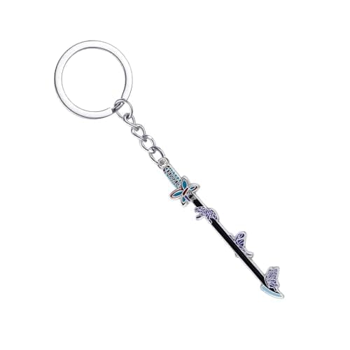 Image of NTGFU Demon Slayer Keychain, Sword Key Ring for Demon Slayer Fans, Demon Slayer Merch Keyring, Anime Gifts Phone Charm, Anime Keychain for Bag Wallet & Car Key