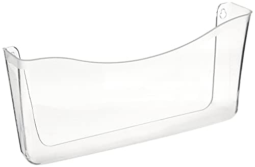 Image of Rubbermaid 65986 Unbreakable Magnetic Wall File, Letter/A4 Size, Clear