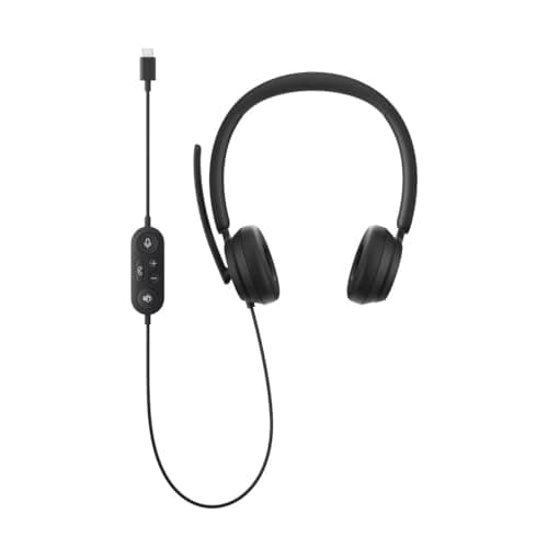 Image of Microsoft Modern USB Wired Headset I6N-00001 Microphone USB-C with 2Y Warranty