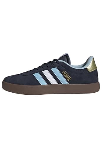 Image of adidas Men's VL Court 3.0 Shoes, Night Navy/Icey Blue/FTWR White, 6 UK