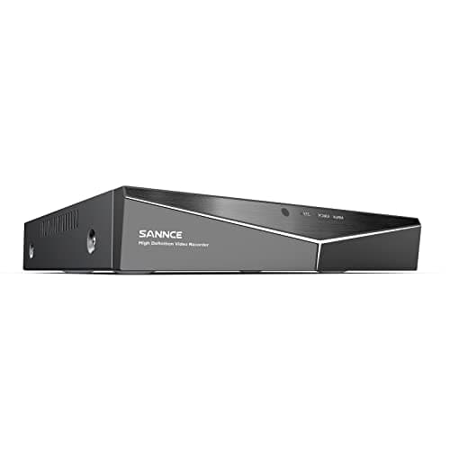 Image of SANNCE DVR 16 Channel CCTV Camera Systems, 1080P Full HD 16CH DVR, 5-in-1 Hybrid Digital Video Recorder Supports TVI AHD CVI CVBS Analog IP Security Cameras (NO HDD)