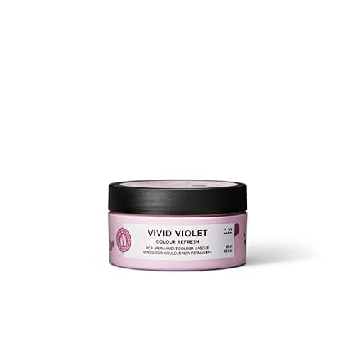 Image of Maria Nila Color Refresh, Vivid Violet 100 ml, Purple Hair Mask, Semi-Permanent Pigments, 100% Vegan & Sulfate/Paraben free