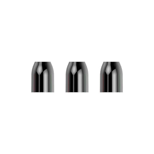 Image of L. style copas new champagne ring negro premium 3 unidades