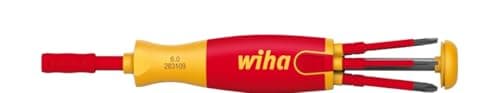 Image of Wiha 38613, Schlitz/PH/SL+PZ (Klemmschrauben) im Blister, Red Yellow