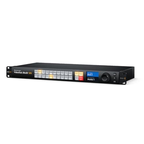 Image of Blackmagic Design Videohub 12G Router, 20 Inputs and 20 Outputs