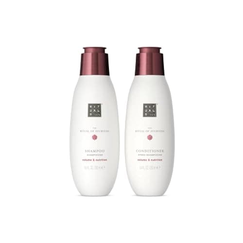 Image of RITUALS The Ritual of Ayurveda Value Pack - Nourishing Shampoo and Conditioner Set - With Wheat, Chia Seeds, Rice, and Macadamia Oil - Gift Set Pack of 2x 250ml