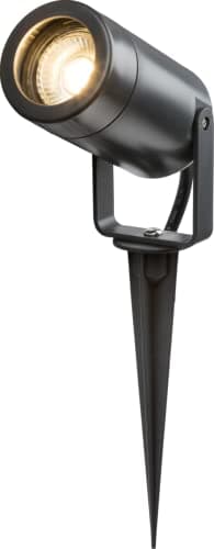 Image of Knightsbridge - 230V IP65 GU10 Polycarbonate Spike Light - Anthracite