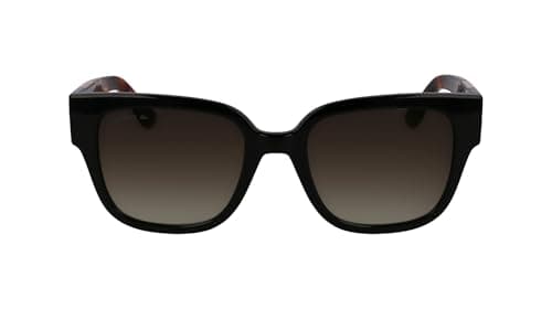 Image of LACOSTE L6044S 001 BLACK 54/20/145 FEMALE Sunglasses