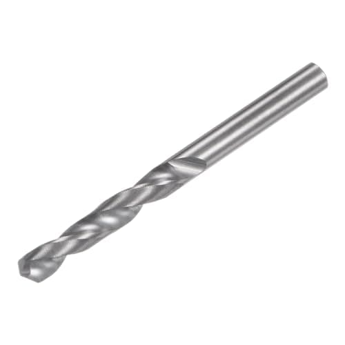 Image of sourcing map Solid Carbide Drill Bit, 3.2mm (0.126") YG6X/C3 Micro-Grain Tungsten Carbide Jobber Twist Drill Bits Straight Shank for Drilling Stainless Steel Aluminum Metal Plastic