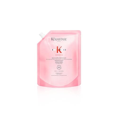Image of Kérastase Genesis, Nourishing & Fortifying Shampoo, For Weakened hair, With Ginger Root & Edelweiss Flower, Bain Nutri-Fortifiant, 500ml Refill