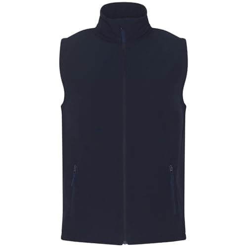 Image of PRO RTX Mens Softshell 2 Layer Gilet (S) (Navy)
