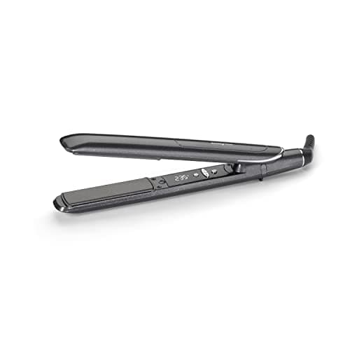 Image of BaByliss Platinum Diamond 235 Hair Straighteners, Super Ionic, Ceramic Plates for Enhanced Smoothness & Shine, Memory Function, Ultra-Fast Heat up, 10 Heat Settings up to 235°C