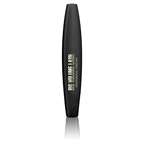 Image of Eveline Cosmetics Big Volume Volumizing Lash Professional Mascara - Dramatic Makeup Effect with BIG BRUSH - Enriched with Pro-Vitamin B5 and Carnauba Wax, 10 ML