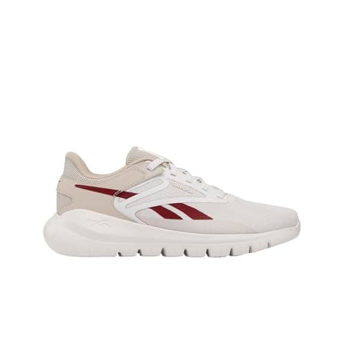 Image of Reebok Women's Split Flex Trainers, Luxe Grey/Moonstone/Retro Red, 37 EU, Luxe Grey Moonstone Retro Red, 5 UK