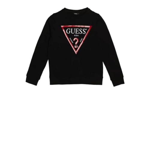 Image of Guess LS Fleece_Core Long Sleeve Sweatshirts Blue Smart Blue 8, Smart Blue