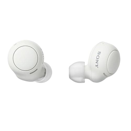 Image of Sony WF-C500 True Wireless Headphones - Up to 20 hours battery life with charging case - Voice Assistant compatible - Built-in mic for phone calls - Reliable Bluetooth® connection - White